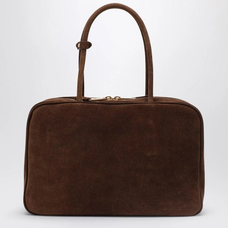 Miu Miu Beau cocoa-coloured suede bag 4