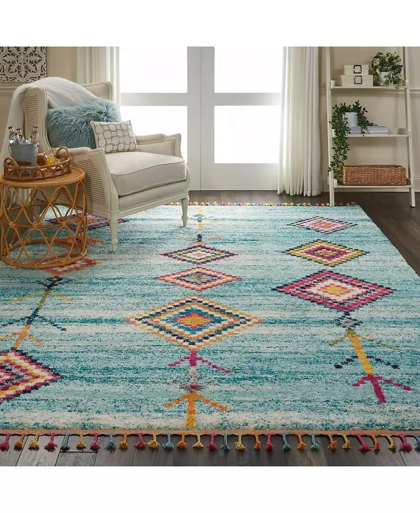 Nourison CLOSEOUT! Nomad NMD06 Ivory 7'10" x 10'6" Area Rug 2
