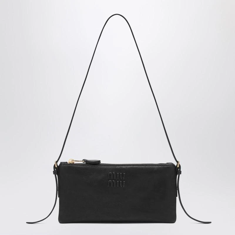 Miu Miu Mini pouch black in nappa 1