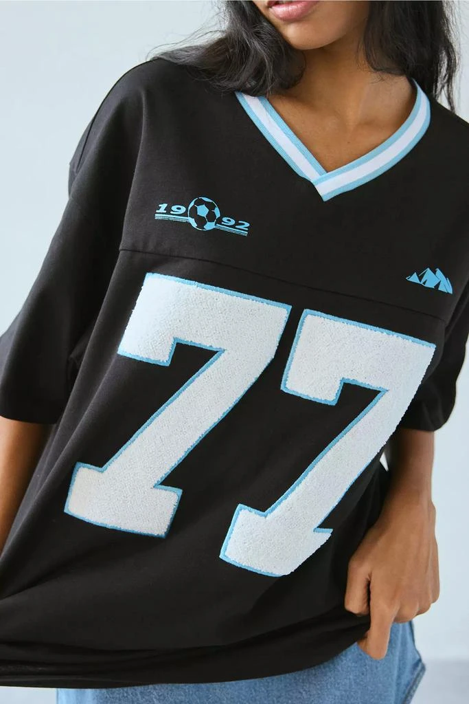 Shop Cairo Oversized V-Neck Jersey Tee on Sale at BeyondStyle