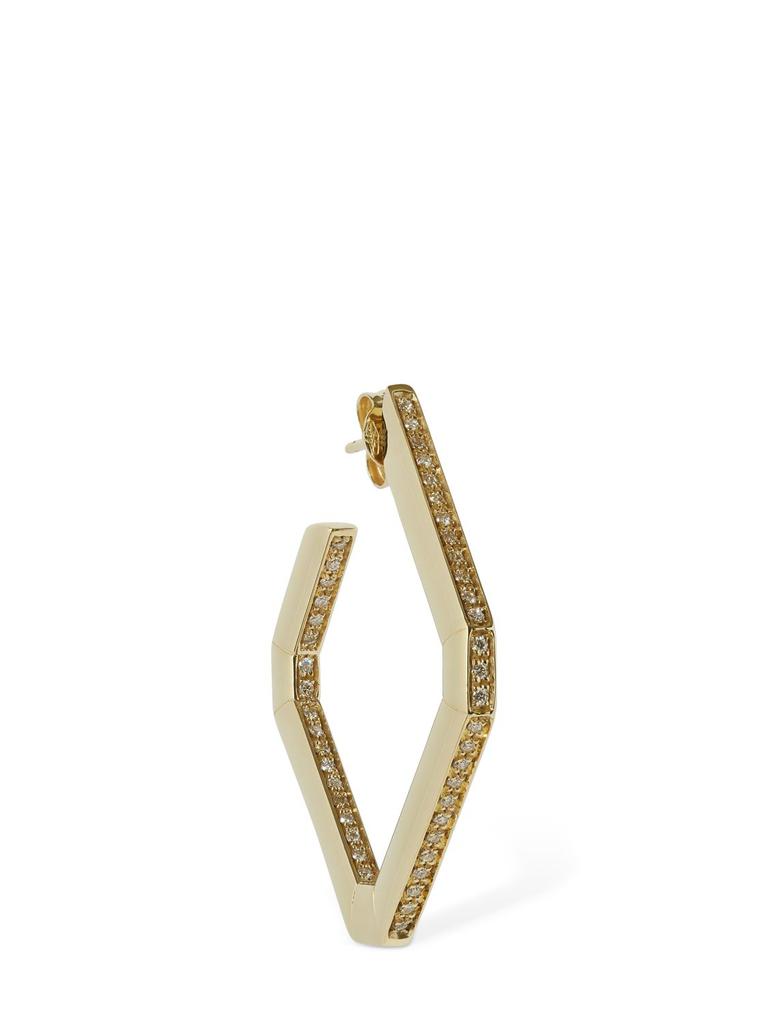 EÉRA Allegra 18kt Gold & Diamond Mono Earring
