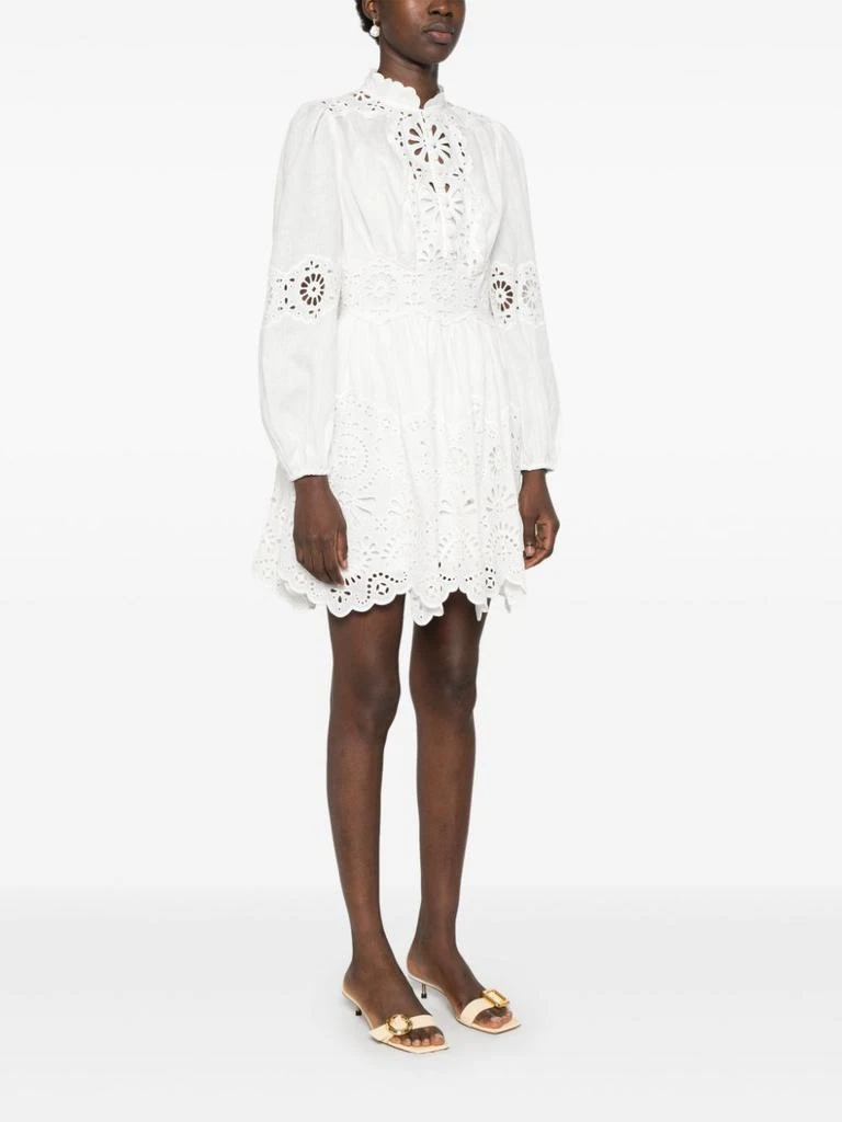 Zimmermann ZIMMERMANN - Acacia Broderie Linen Mini Dress 3