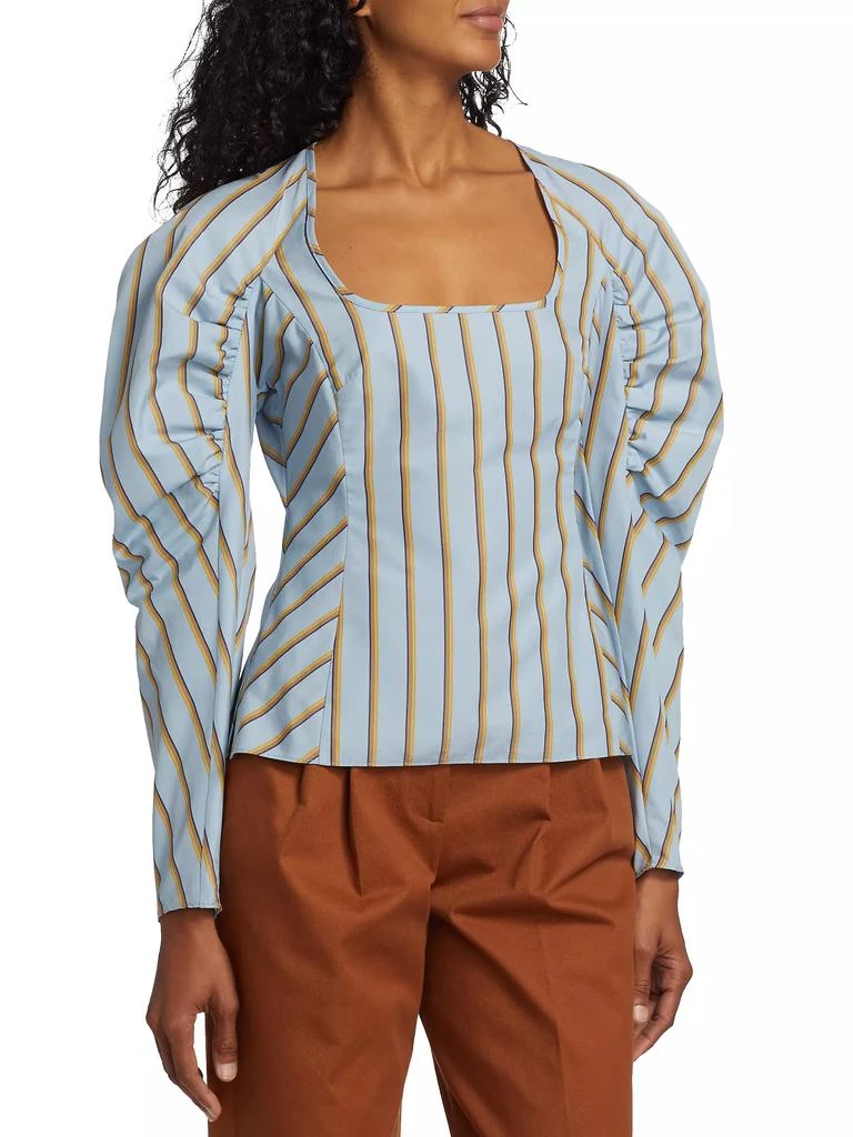 Aknvas Karini Puff-Sleeve Top 4