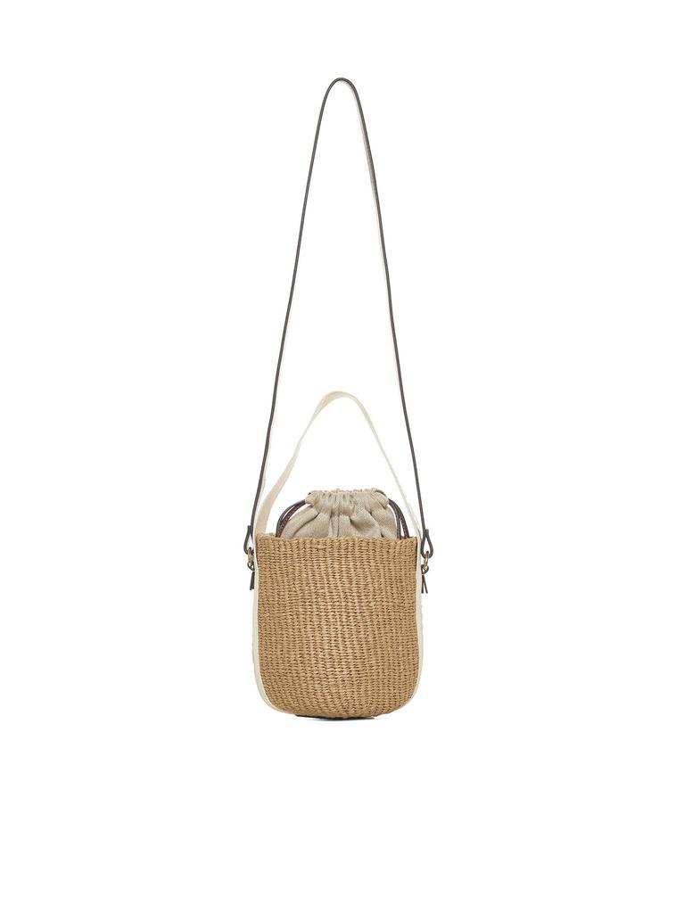 Chloé CHLOé | Small Woody basket bag in natural fibres | Women | PZ