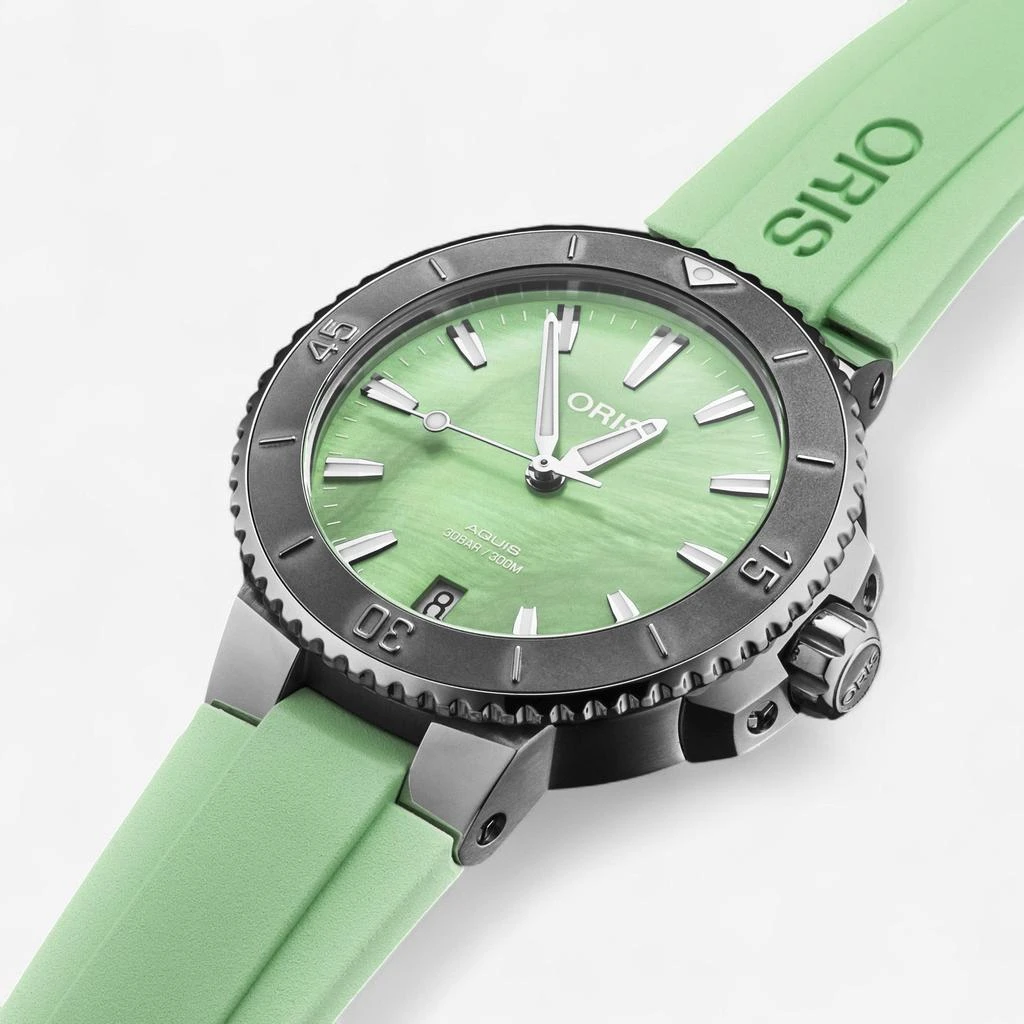 Oris Oris Aquis Stainless Steel Automatic Ladies Watch 73377704157RS 2