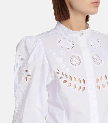 Isabel Marant Danala broderie anglaise blouse 5
