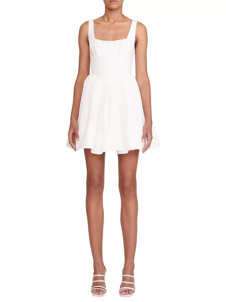 Staud Landscape Corset Minidress 2