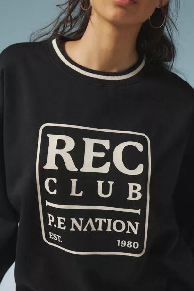 P.E Nation P.E Nation Icon Graphic Crew Neck Sweatshirt