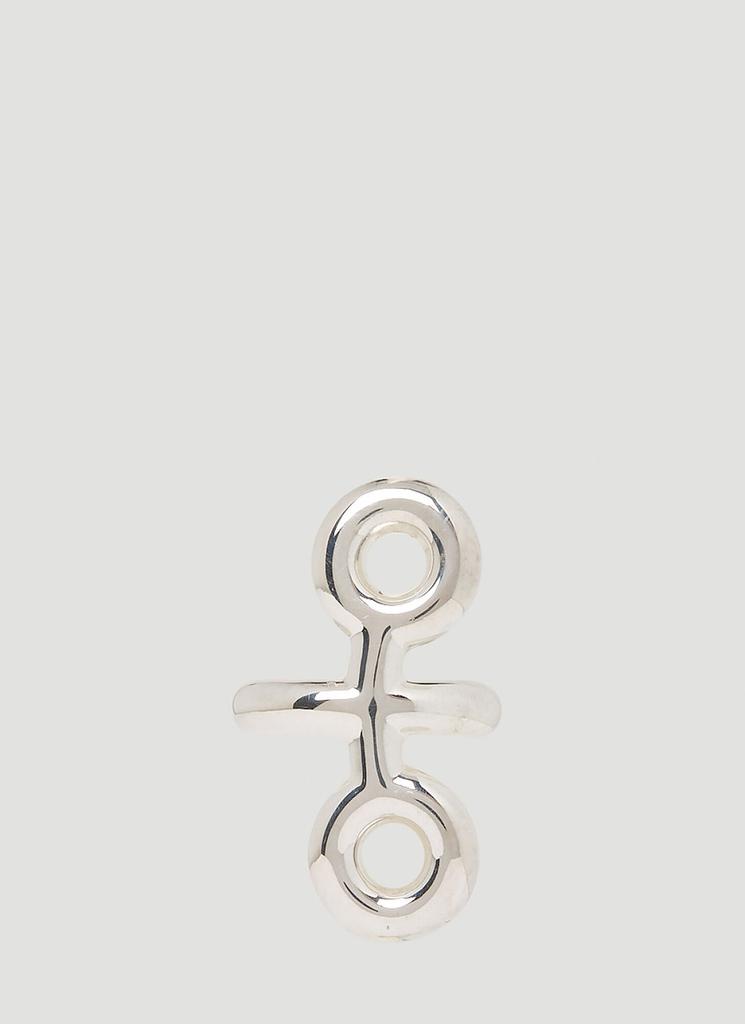 Charlotte Chesnais Charlotte Chesnais Binary Polished Ear Cuff