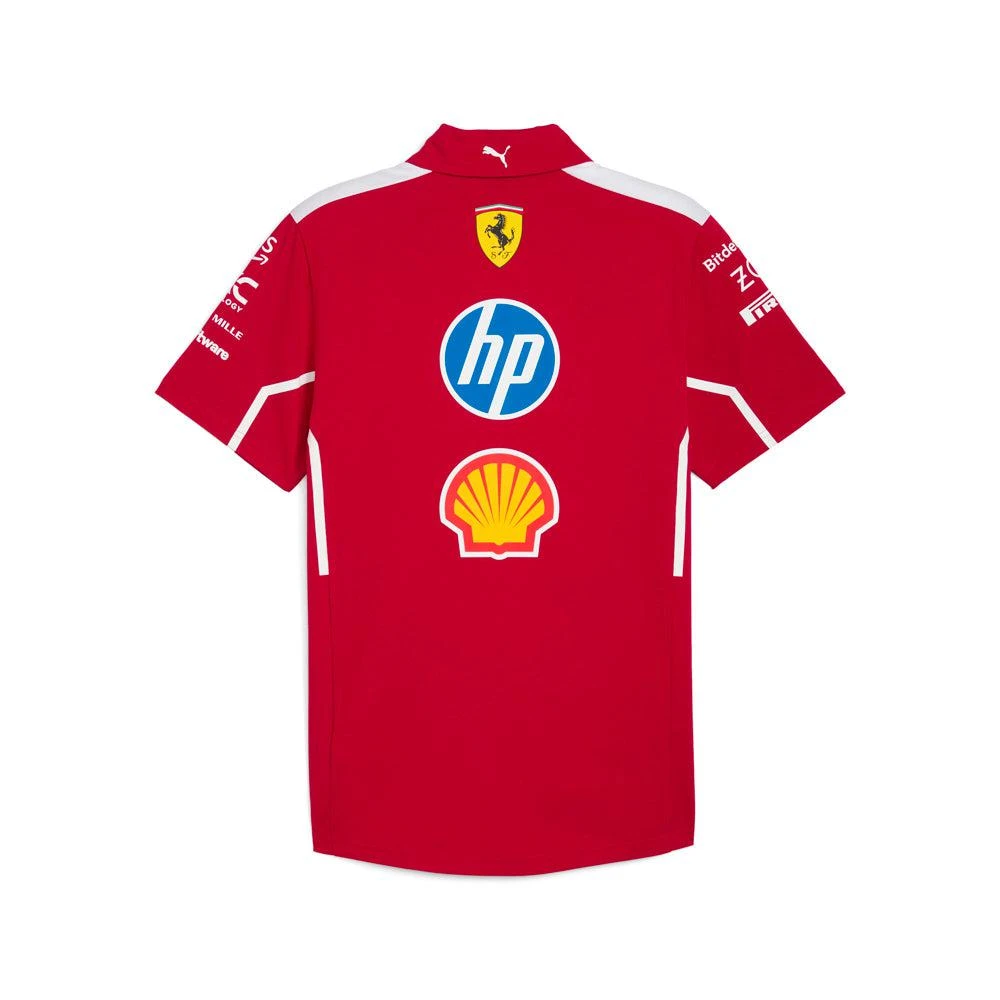 Puma Scuderia Ferrari Team Short Sleeve Polo Shirt 2