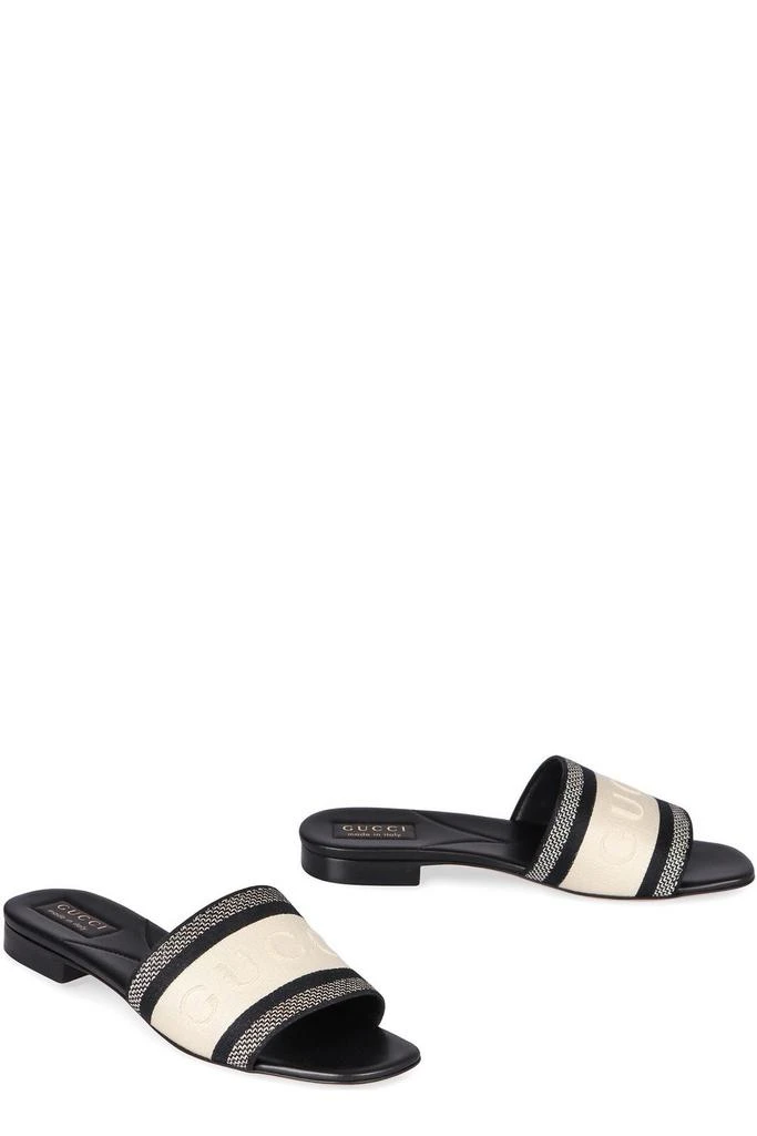 Gucci Gucci Web Detailed Slide Sandals 3
