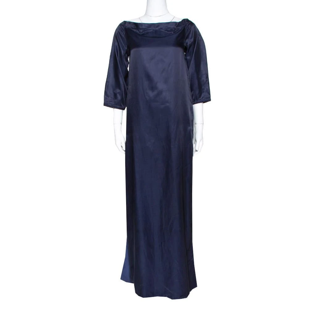 Shop Kenzo Navy Blue Cotton Blend Maxi Dress S on Sale at BeyondStyle  Get  47% Off Kenzo Navy Blue Cotton Blend Maxi Dress S with Limited-Time Flash  Deals, Exclusive Discounts, and