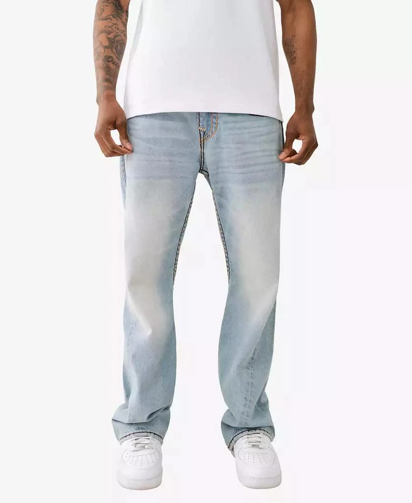 True Religion Men's Joey Flap Super T Twisted Seam Baggy Jean 1