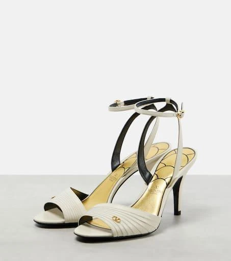 Valentino Ladycrush 85 leather sandals 4