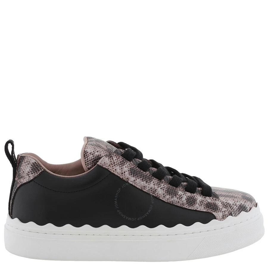 Chloé Lauren Low-Top Leather Sneakers 1