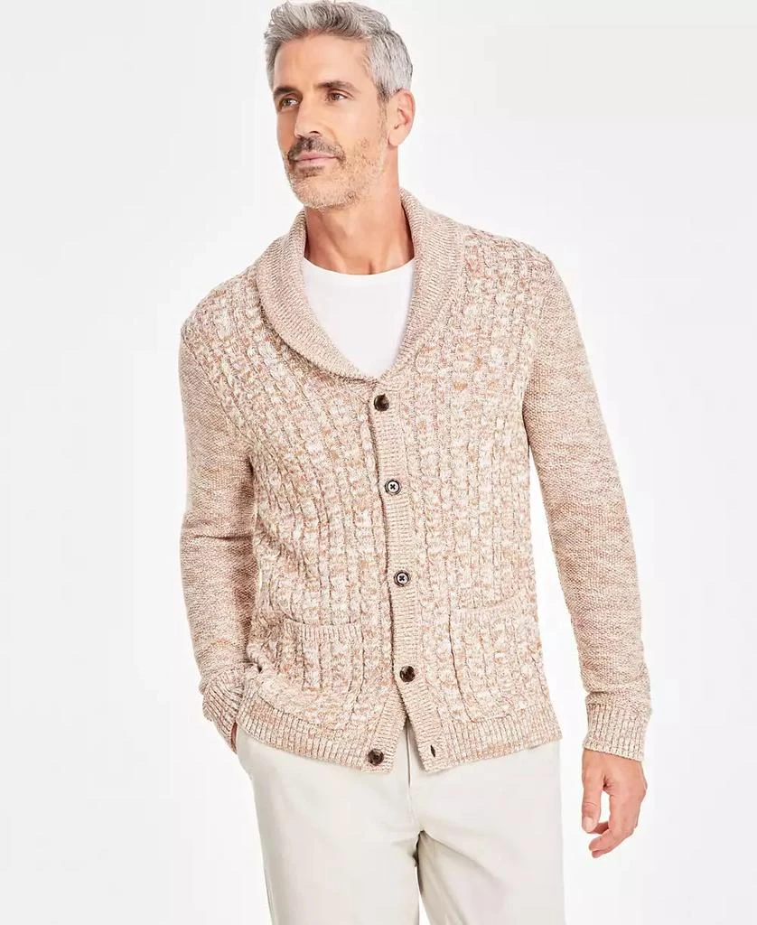 Club Room Men's Chunky Shawl Collar Cardigan Sweater, Created for Macy's 1