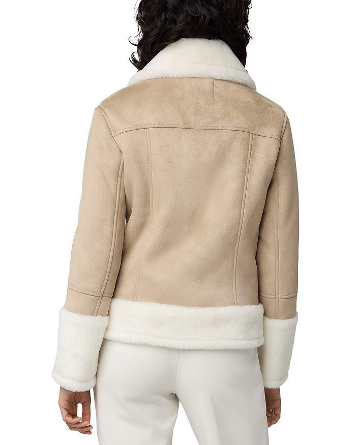Soia & Kyo Phoebe Faux Shearling Biker Jacket