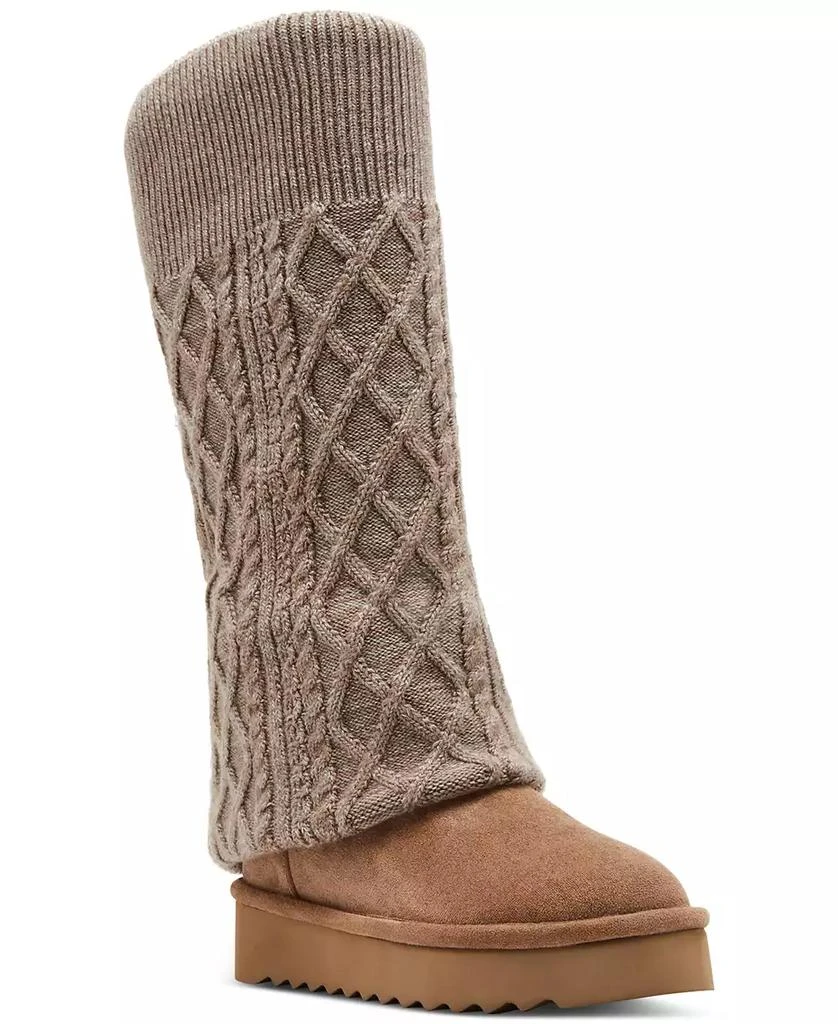 Madden Girl Peggyy Knit Cozy Slouch Boots 1
