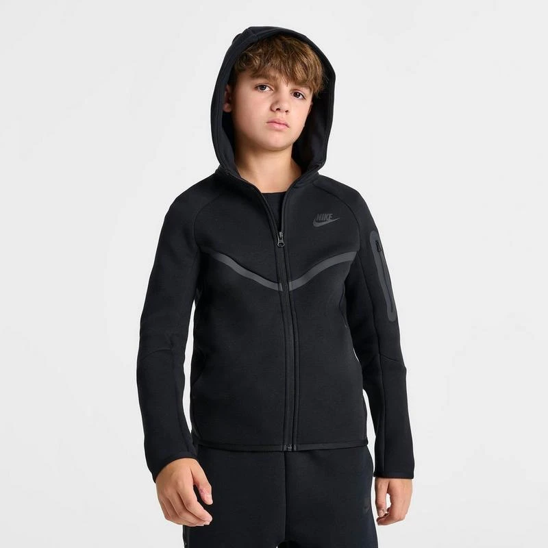 NIKE Boys
 Big Kids
 Nike Sportswear Tech Fleece Full-Zip Hoodie 3