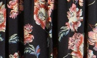 Treasure & Bond Floral Long Sleeve Smock Waist Dress 7