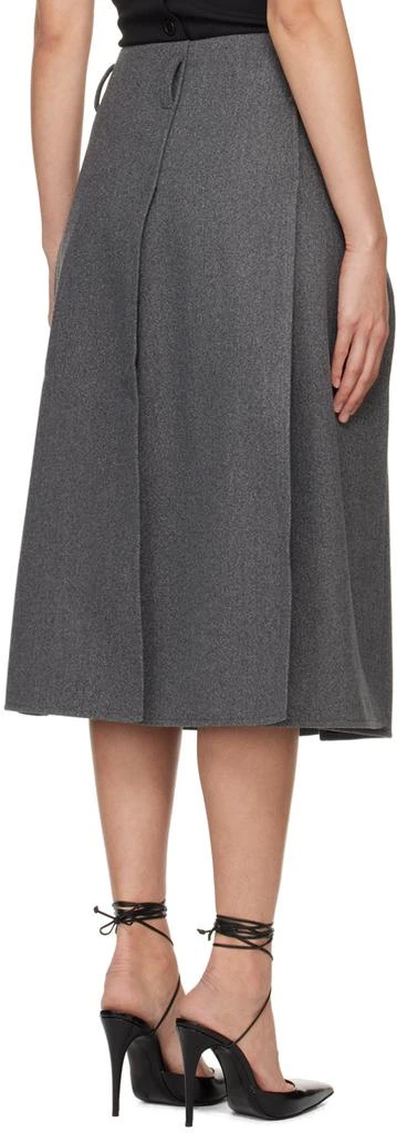 Beaufille Gray Serra Midi Skirt 3