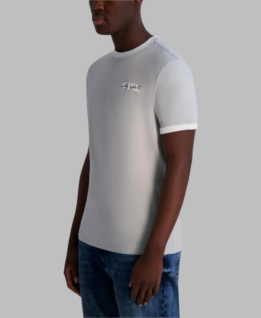 Karl Lagerfeld Paris LAYERED EFFECT LOGO TEE 3