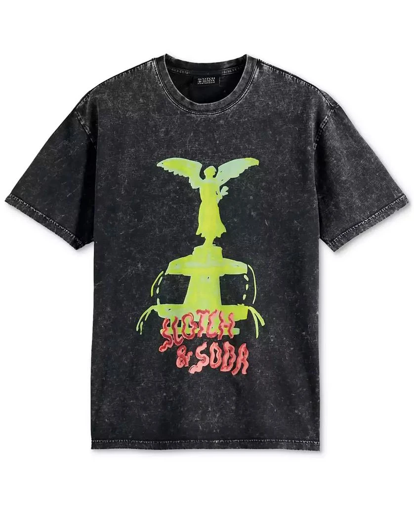 Scotch & Soda Men's Relaxed-Fit Graphic T-Shirt 4