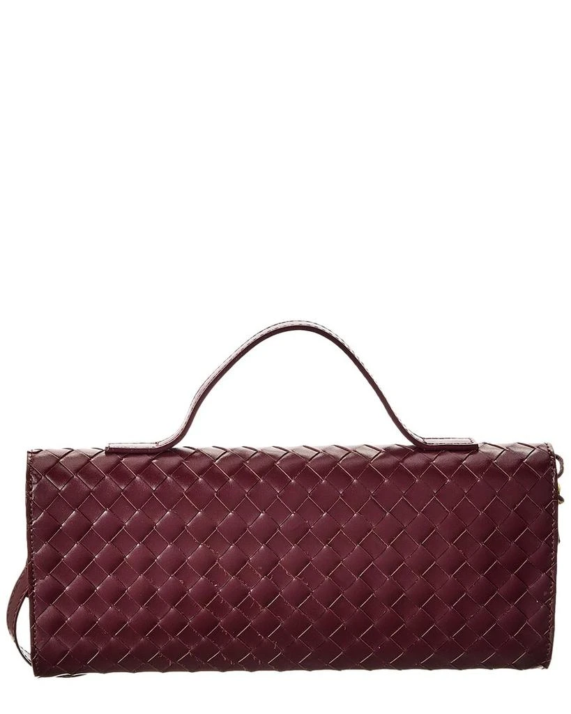 Persaman New York Bonnie Woven Leather Clutch 2