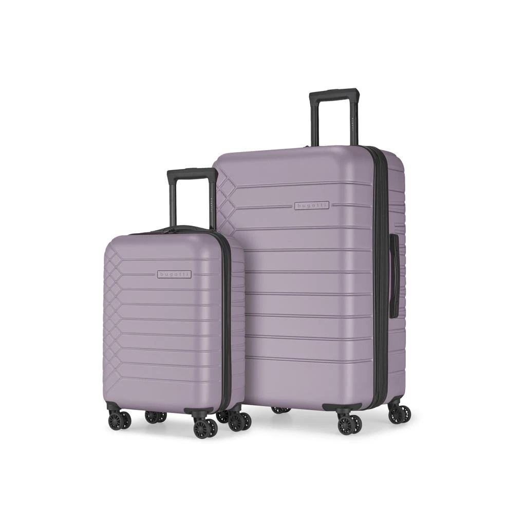 Bugatti - Mecca 2 Piece Hardside Luggage Set with Expansion 1