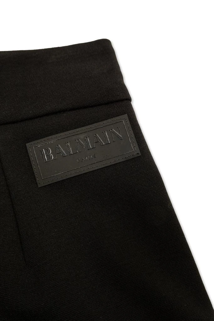 Balmain Balmain Kids Logo Patch Button Detailed Shorts 3