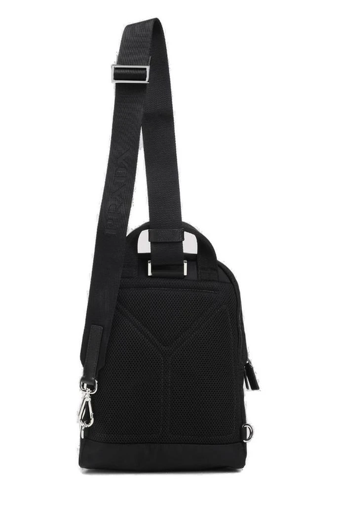 Prada Prada Triangle-Logo Zipped Backpack 2
