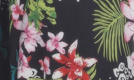 BOHO ME Scoop Neck Spaghetti Strap Floral Print Maxi Dress 3