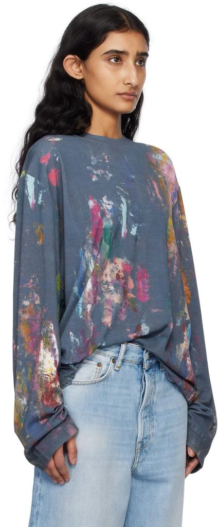 Acne Studios Blue Trompe L'oeil T-shirt 2
