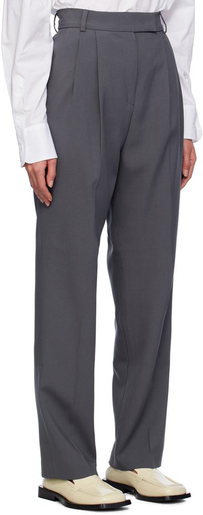 The Frankie Shop Gray Bea Trousers