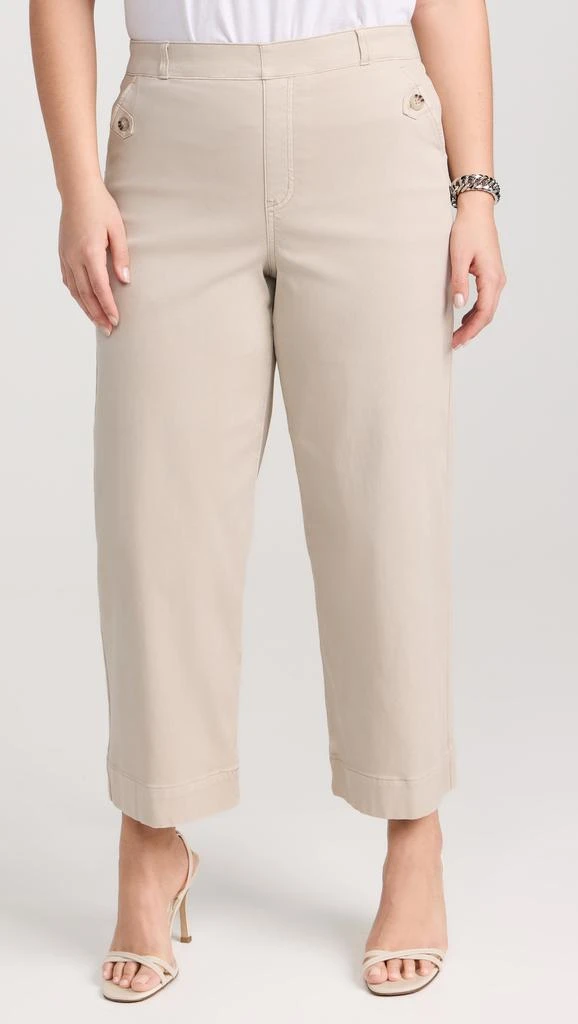 SPANX Stretch Twill Wide Leg Pants 7