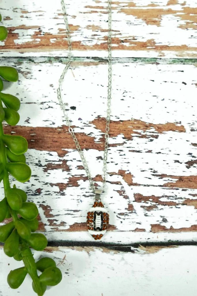 Wholesale Accessory Market Wholesale Accessory Market - Women
s Football Crystal Necklace 2