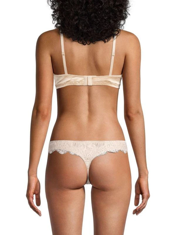 Dolce & Gabbana Silk & Lace Soft Cup Bra 3