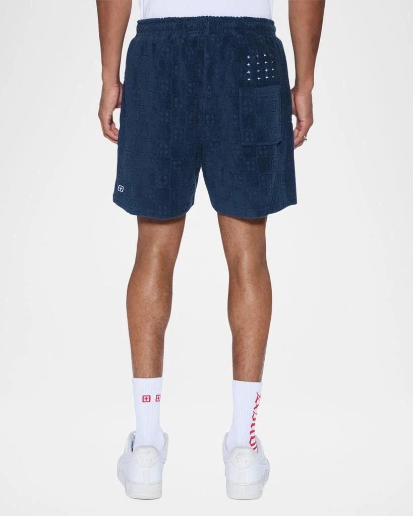 Ksubi Men's Terry Jacquard Drawstring Lounge Shorts 3