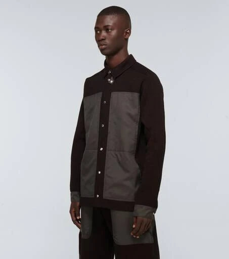 BYBORRE Paneled overshirt 3