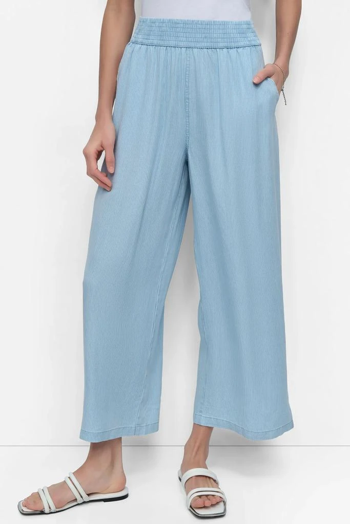 DKNY WIDE LEG ANKLE PANT 1