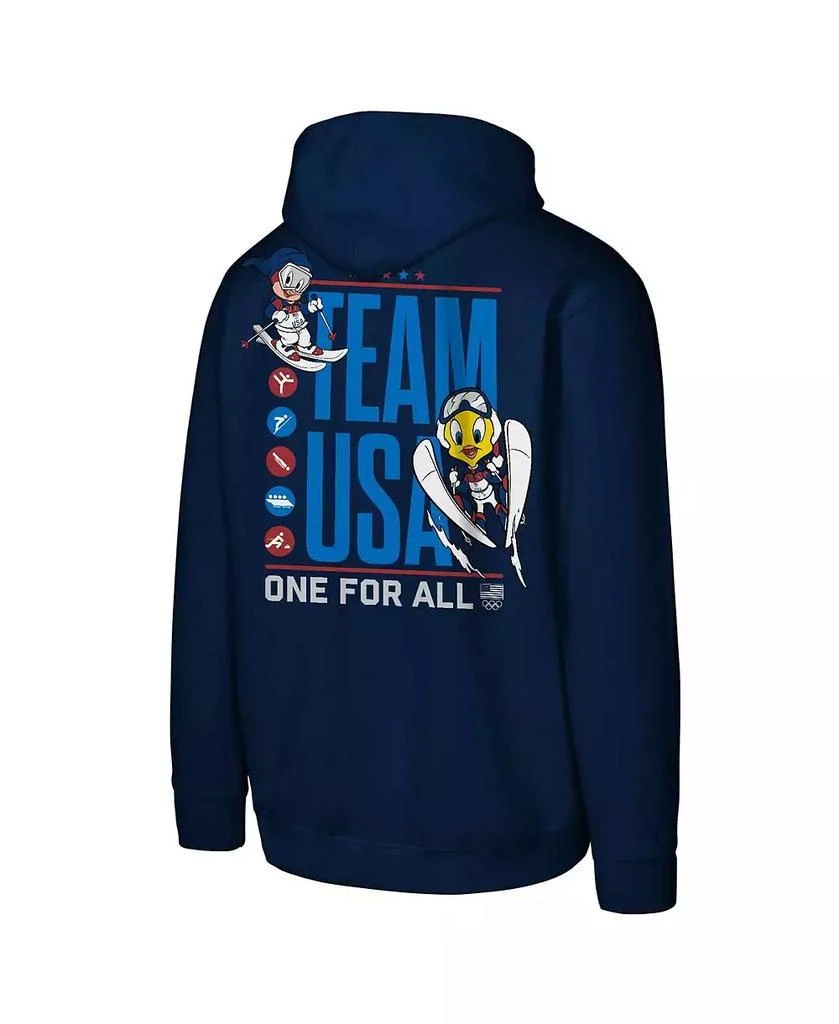 Outerstuff Big Boys and Girls Navy Team USA x Looney Tunes One for All Sport Hoodie 2