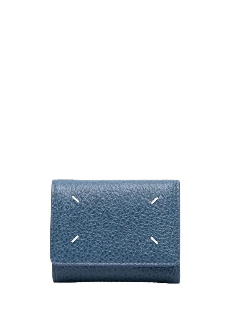 NA Four stitch logo blue bi-fold Wallet 1