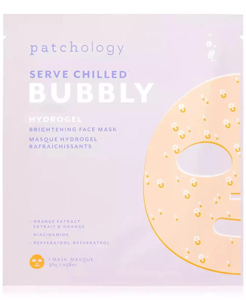 Patchology Bubbly Cheeks Brightening Hydrogel Face Mask 1
