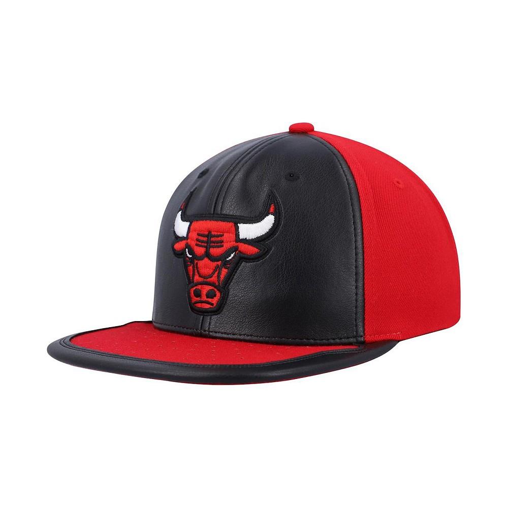 Under Armour Men's Mitchell & Ness Black, Red Chicago Bulls Day One Snapback Hat