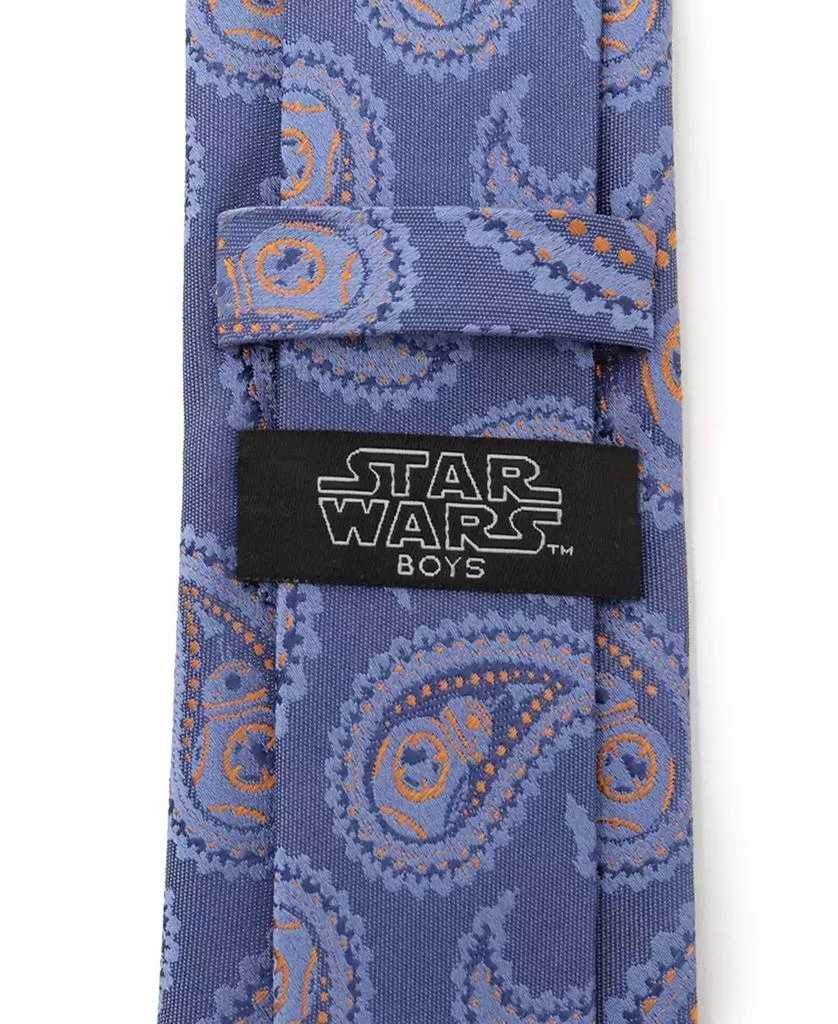 Star Wars Men's BB-8 Paisley Silk Boys Tie 4