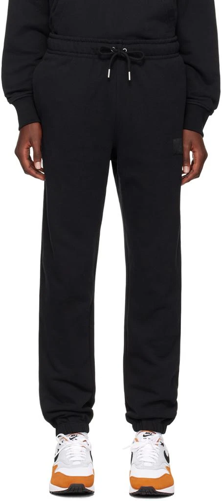 Jordan Black Flight Sweatpants 1