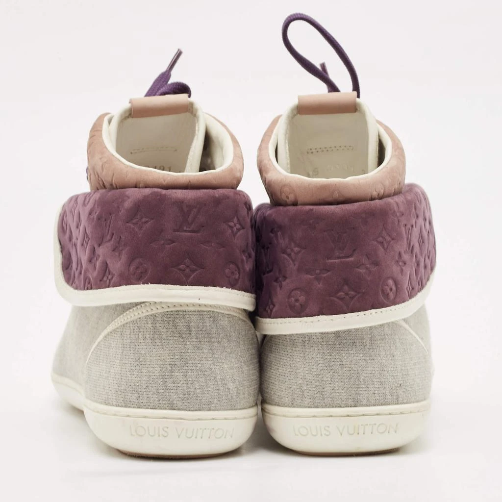 Louis Vuitton Louis Vuitton Multicolor Suede and Fabric Brea High Top Sneakers Size 39 5