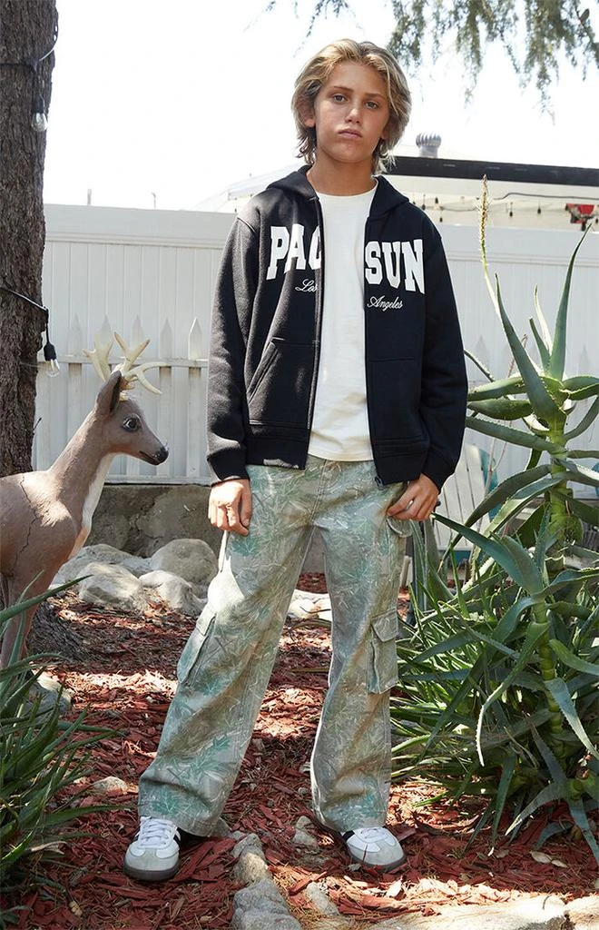 Pacsun Kids Camo Baggy Cargo Jeans 3
