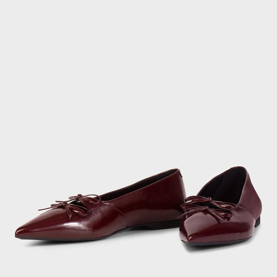 Vagabond VAGABOND WOMEN'S HERMINE PATENT LEATHER POINTED FLATS