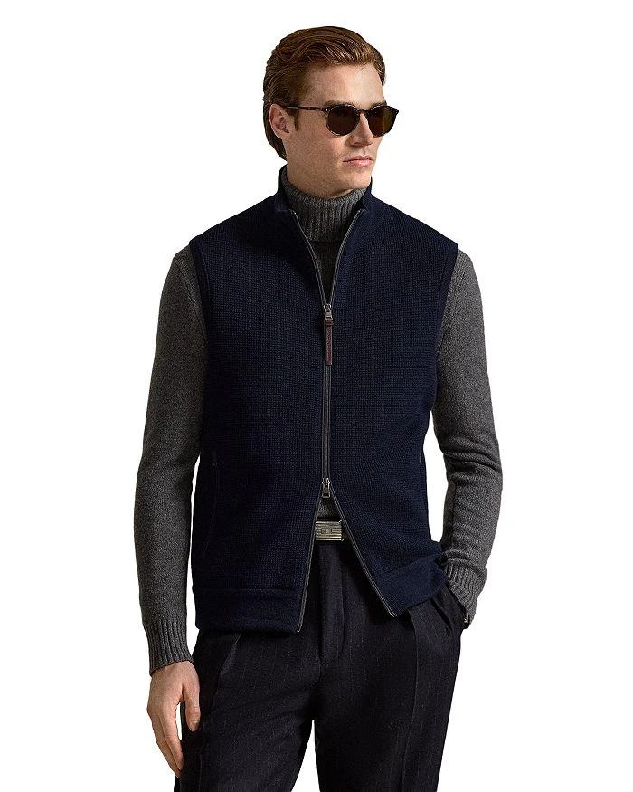 Ralph Lauren Hybrid Full-Zip Sweater Vest